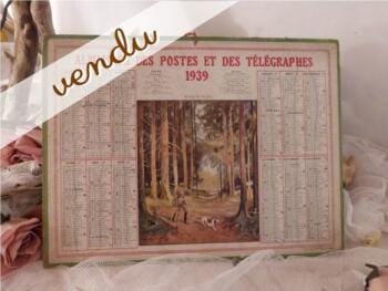 Almanach des Postes et Télégraphe de 1939