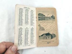 Ancien petit agenda de poche belge pour l'année 1948 – Le Grenier