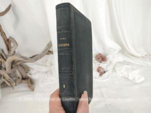 Ancien livre “Rome Chrétienne” daté de 1858