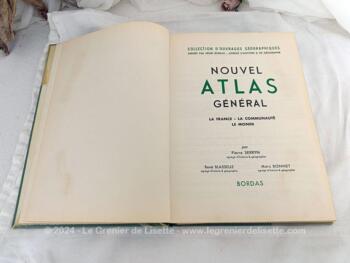 Nouvel Atlas Général de Bordas daté de 1959 – Image 4