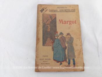 Voici un duo de petits livres de 11.5 x 17.5 x 0.6 cm  concernant les "Oeuvres de Courteline" publié chez Albin Michel avec "Les Gaités de l'Escadron et le Capitaine Marjavel" et  "Margot" datant des années 30.