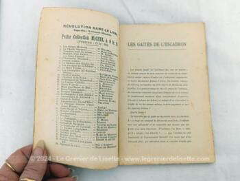 Voici un duo de petits livres de 11.5 x 17.5 x 0.6 cm  concernant les "Oeuvres de Courteline" publié chez Albin Michel avec "Les Gaités de l'Escadron et le Capitaine Marjavel" et  "Margot" datant des années 30.