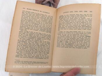 Livre daté de 1947 avec toutes les "Notes Spirituelles de la Bienheureuse Marie-Thérèse de Soubiran", Fondatrice de la la Societé de Marie-Auxiliatrice